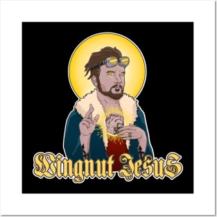 Wingnut Jesus Posters and Art